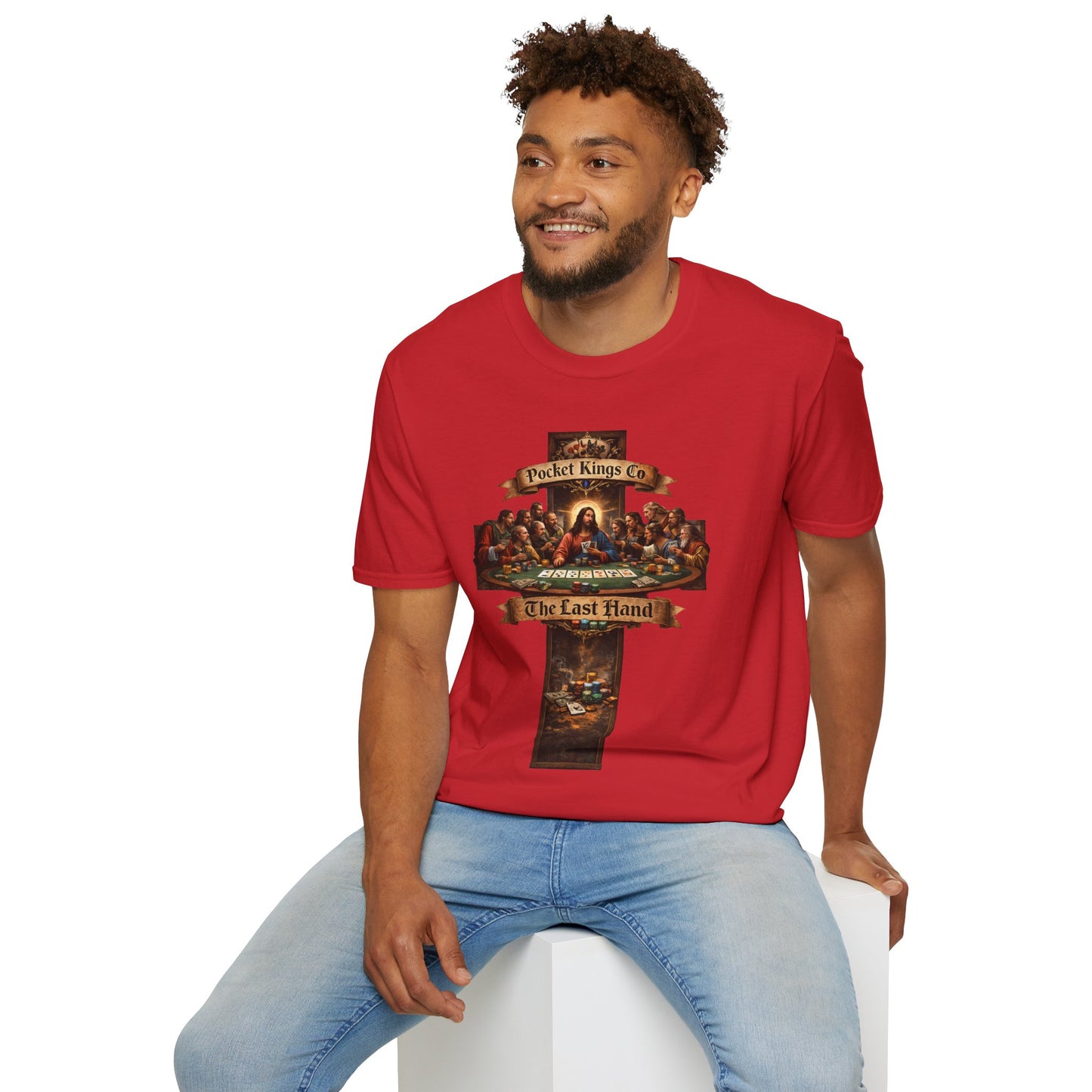 ''The Last Hand'' Poker T-Shirt – PocketKingsCo Faith & Poker Edition