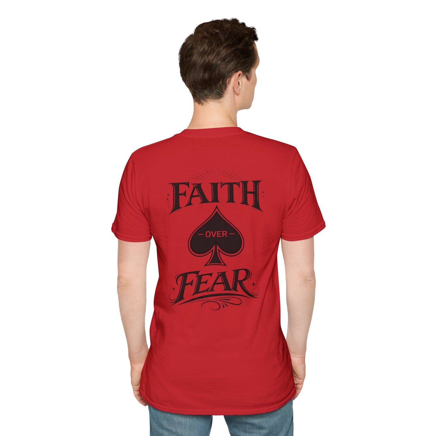 Faith Over Fear– PocketKingsCo Poker Lifestyle T-Shirt