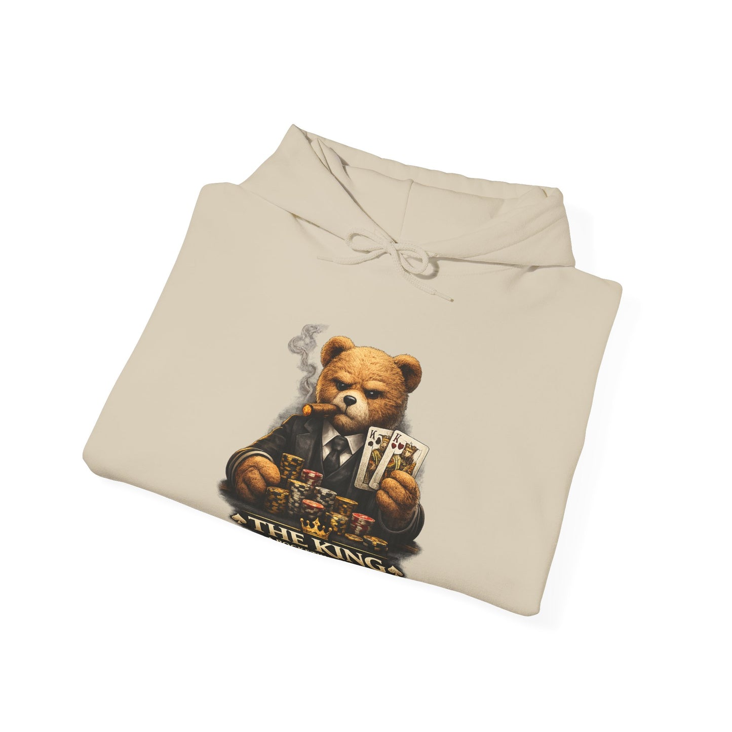The King Teddy Poker Hoodie – PocketKingsCo