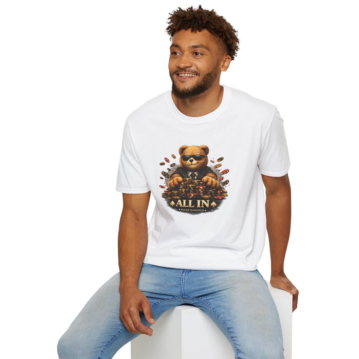 All-In Teddy Poker T-Shirt – PocketKingsCo