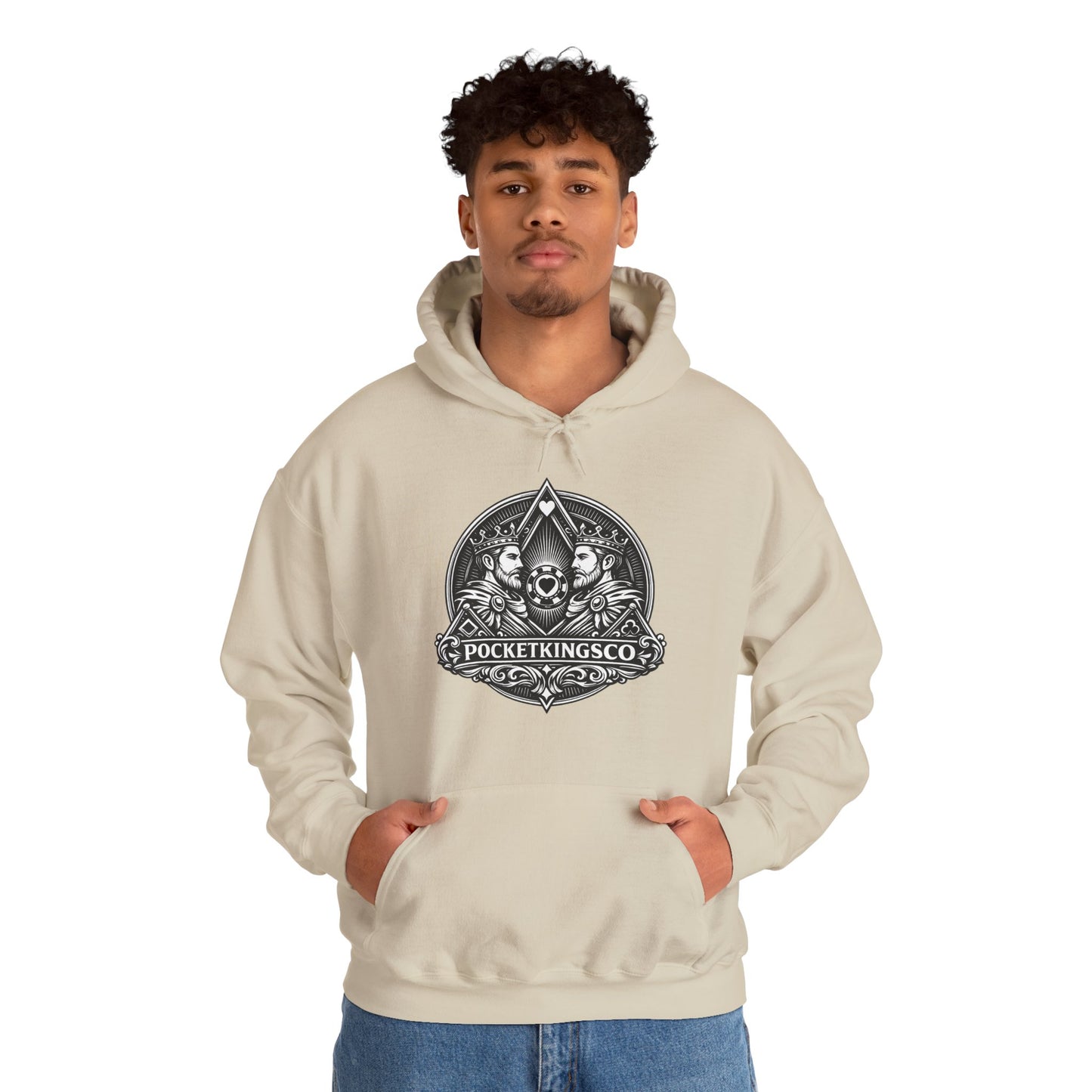 Royal Kings Emblem Hoodie – PocketKingsCo Premium Poker Hoodie
