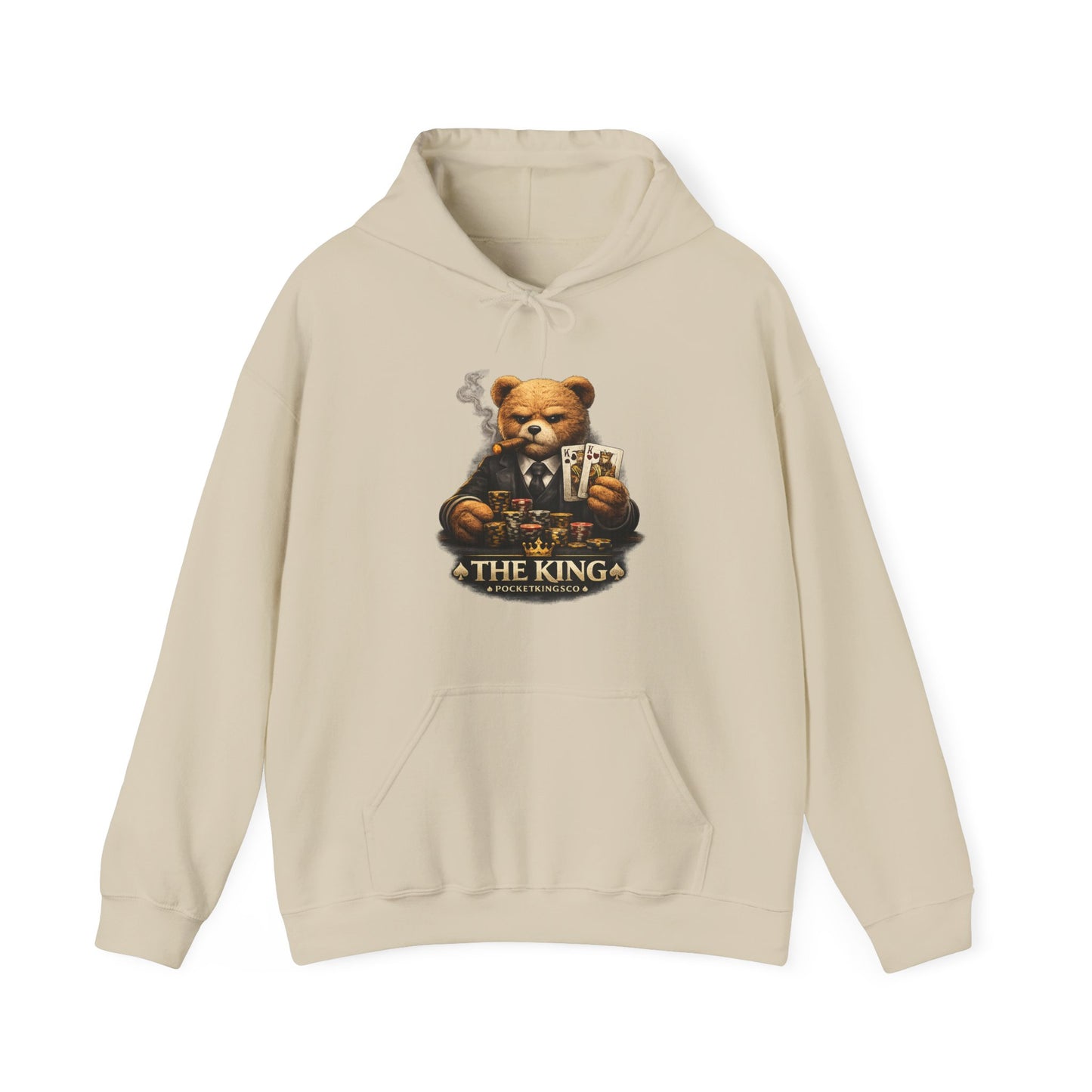 The King Teddy Poker Hoodie – PocketKingsCo