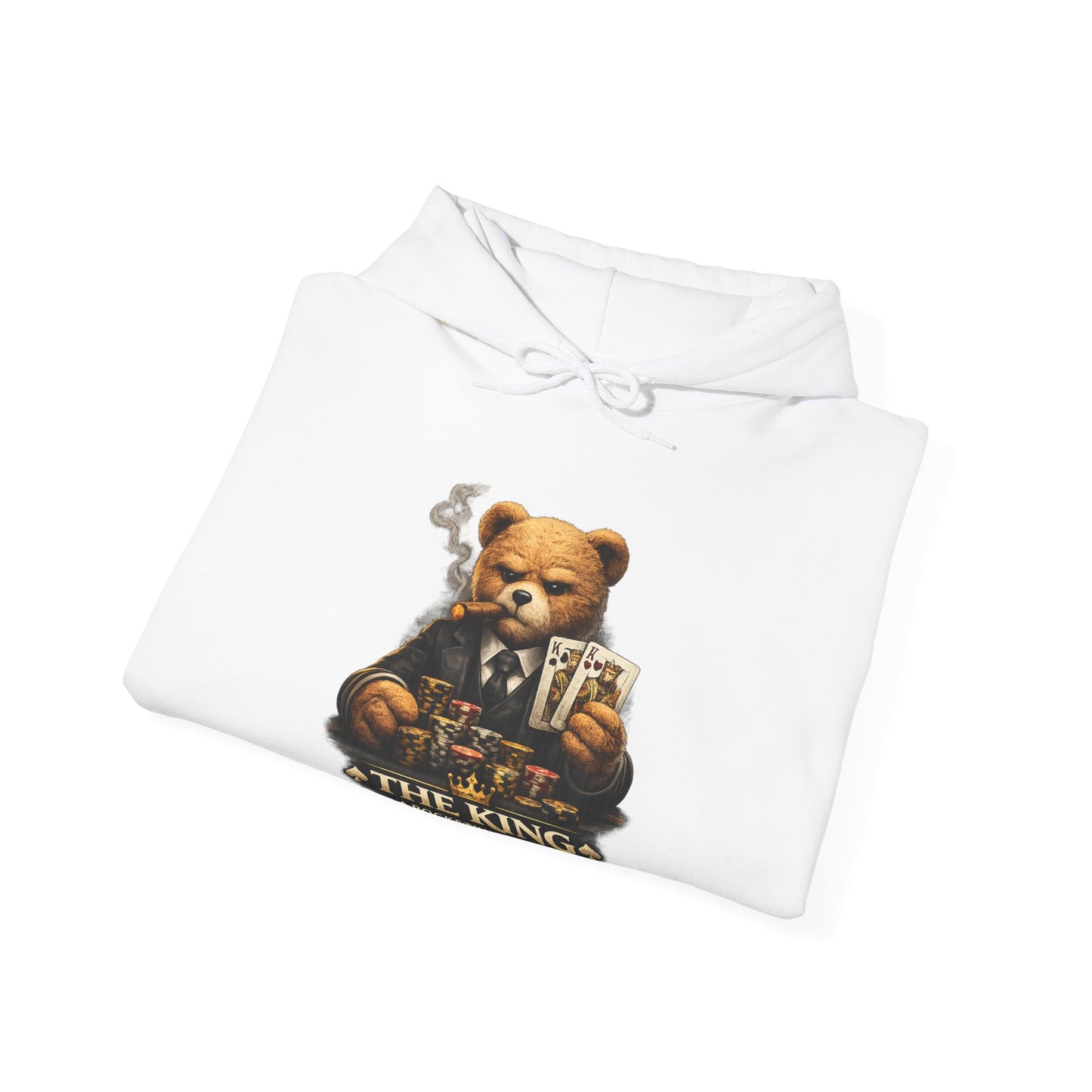 The King Teddy Poker Hoodie – PocketKingsCo