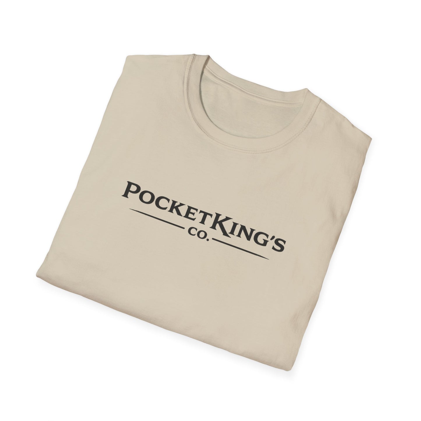 PocketKing’s Co Shirt – Minimal Poker Lifestyle T-Shirt