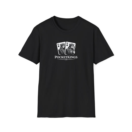 Classic Pocket Kings Logo T-Shirt – PocketKingsCo Signature Poker Tee