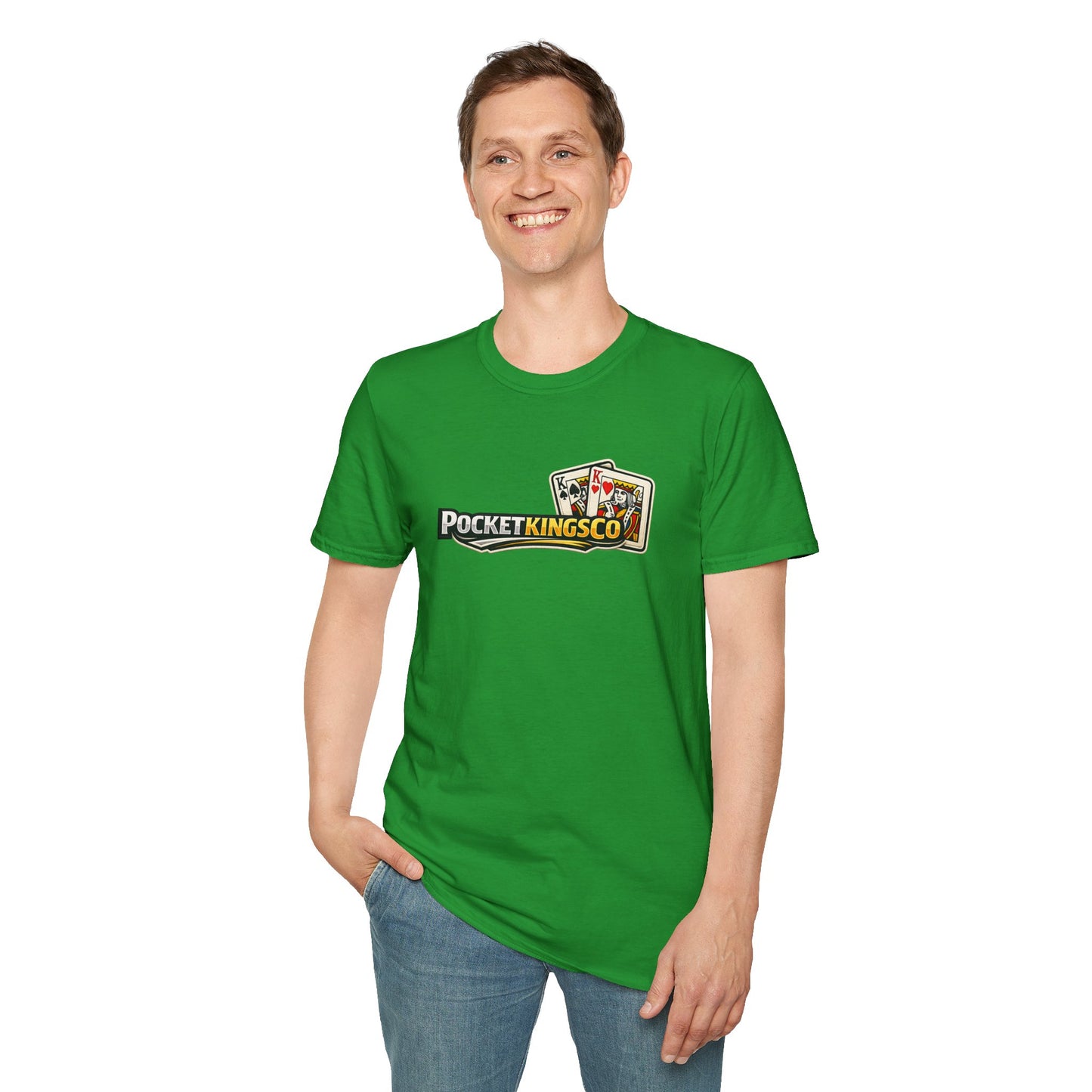 PocketKingsCo Premium Logo T-Shirt – Pocket Kings Poker Tee