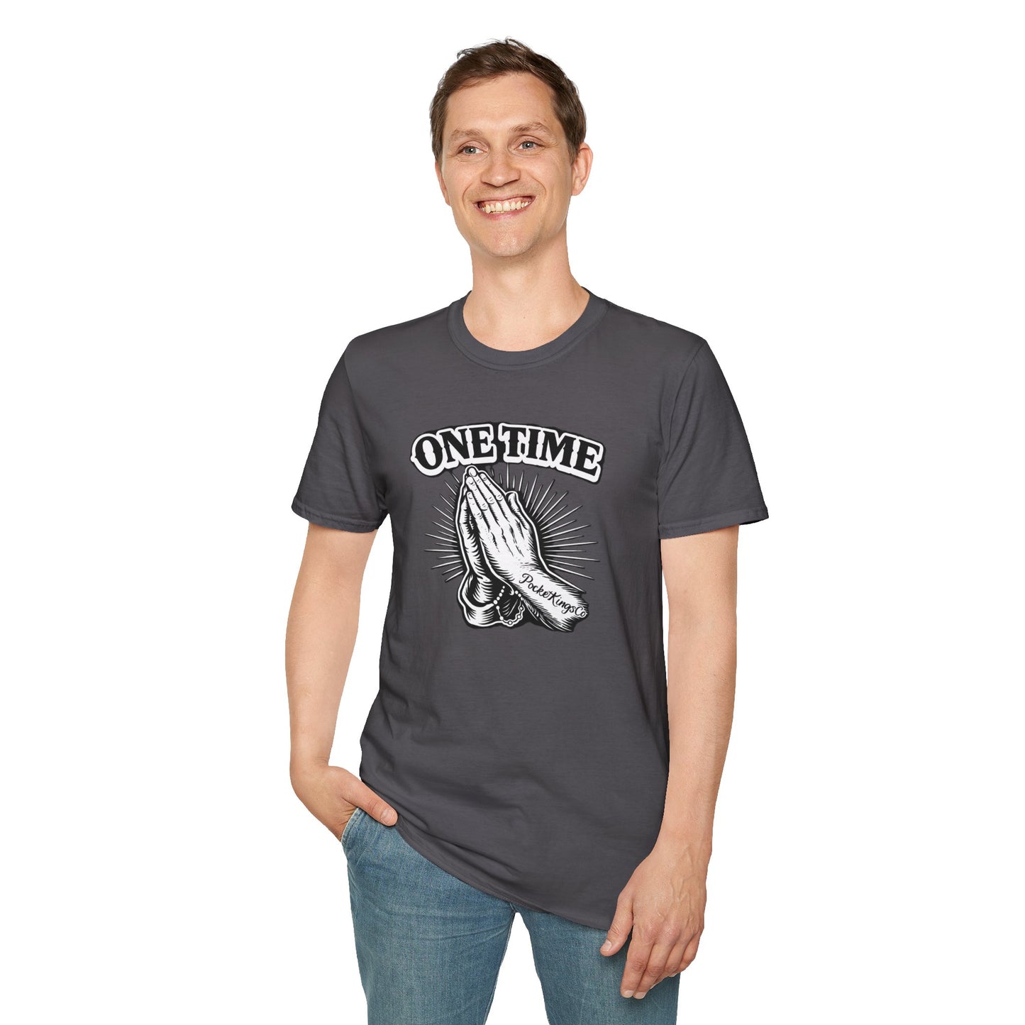 One Time PocketKingsCo Poker Mindset Tee