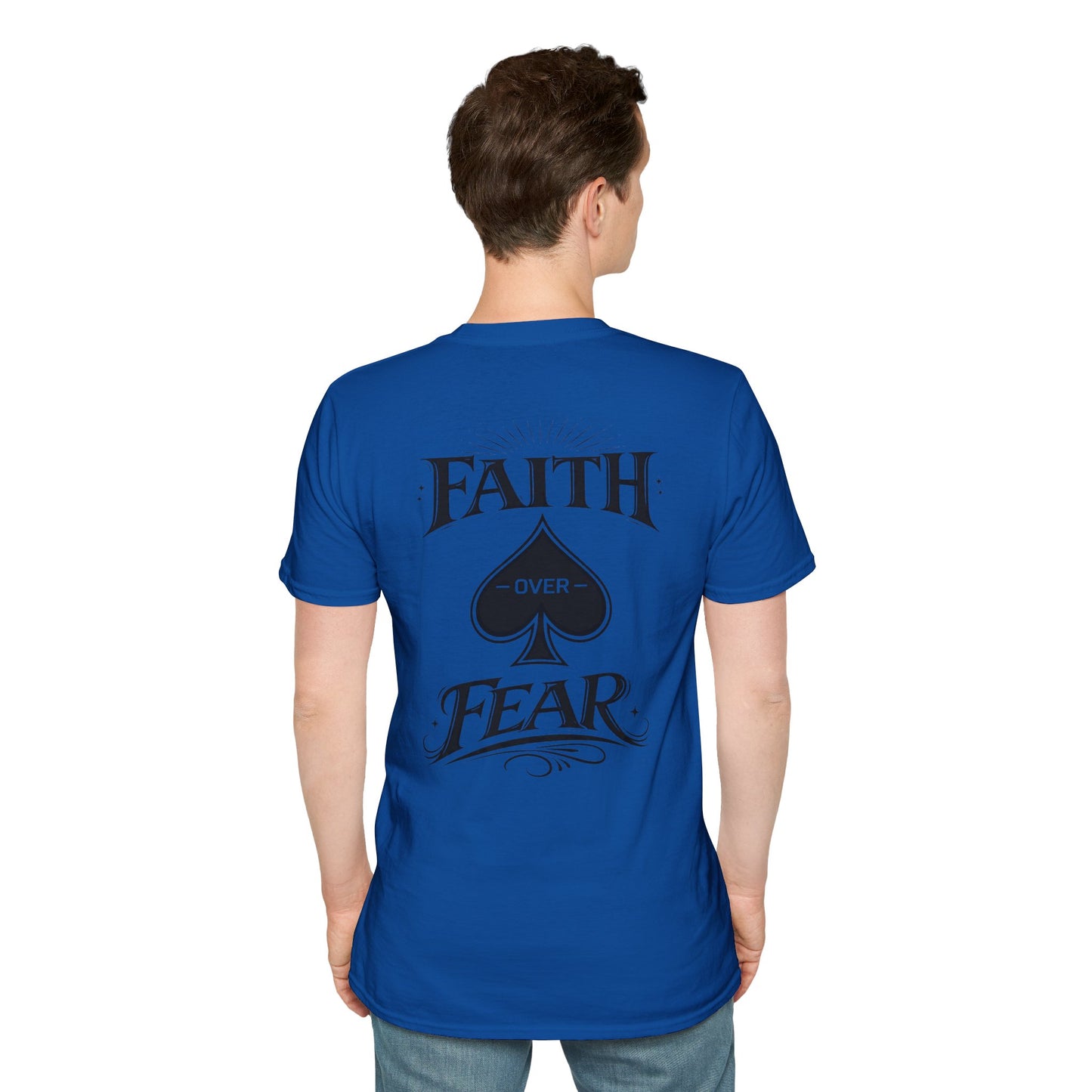 Faith Over Fear– PocketKingsCo Poker Lifestyle T-Shirt
