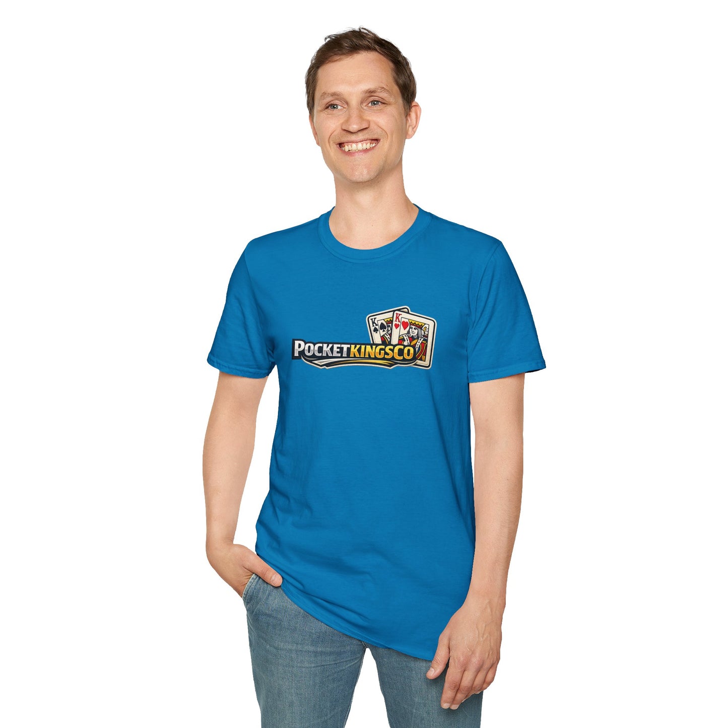 PocketKingsCo Premium Logo T-Shirt – Pocket Kings Poker Tee