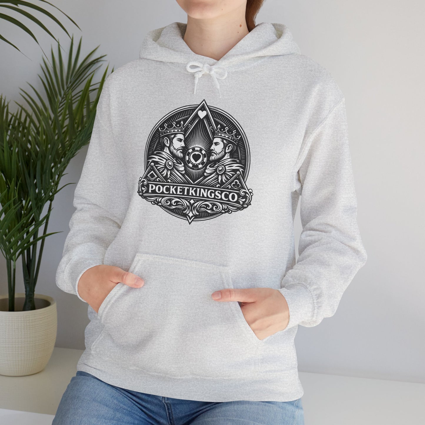 Royal Kings Emblem Hoodie – PocketKingsCo Premium Poker Hoodie