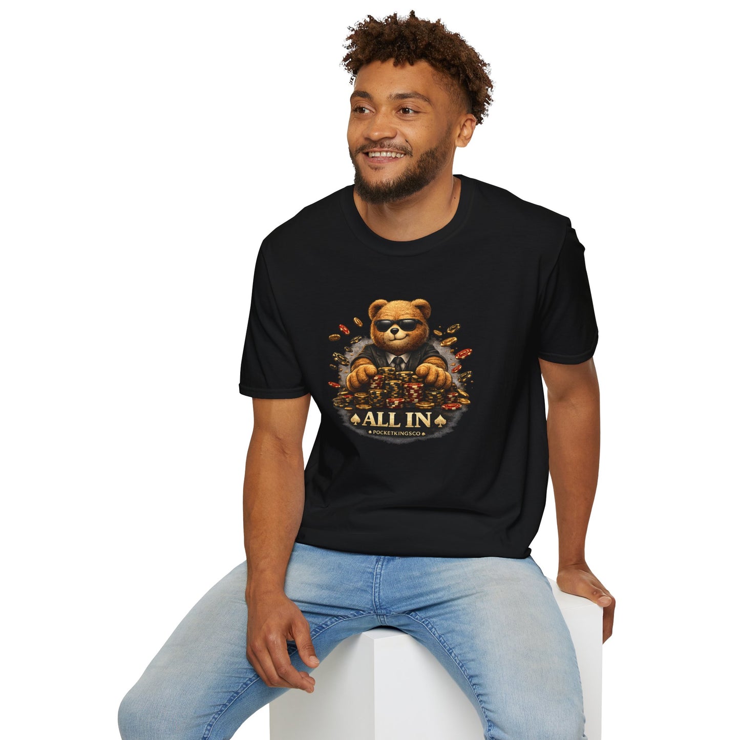 All-In Teddy Poker T-Shirt – PocketKingsCo