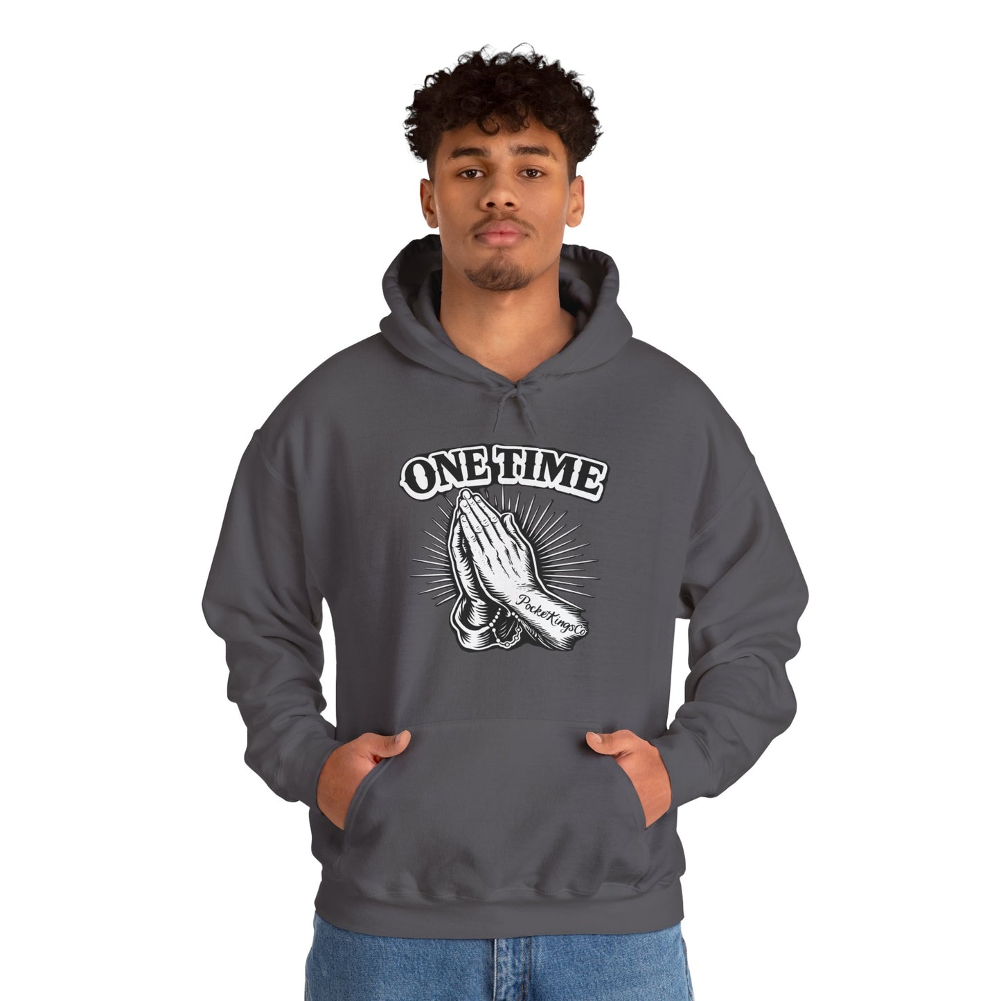 One Time PocketKingsCo Poker Mindset Hoodie