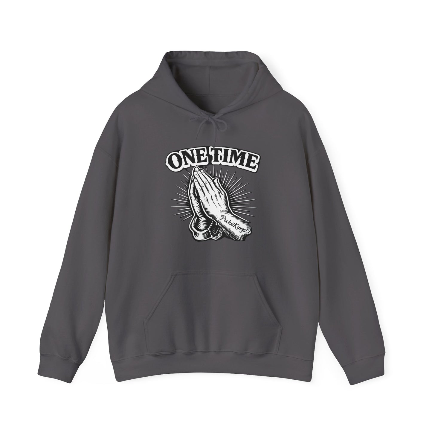 One Time PocketKingsCo Poker Mindset Hoodie