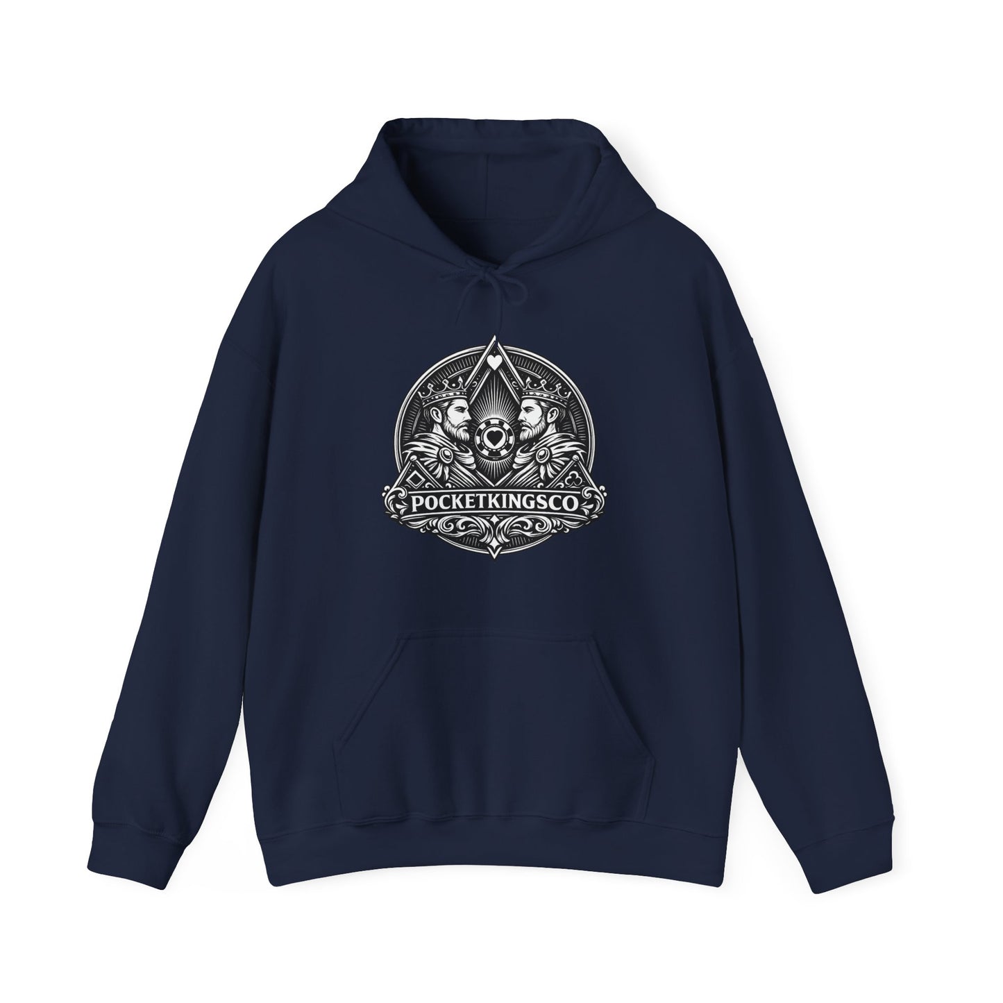 Royal Kings Emblem Hoodie – PocketKingsCo Premium Poker Hoodie