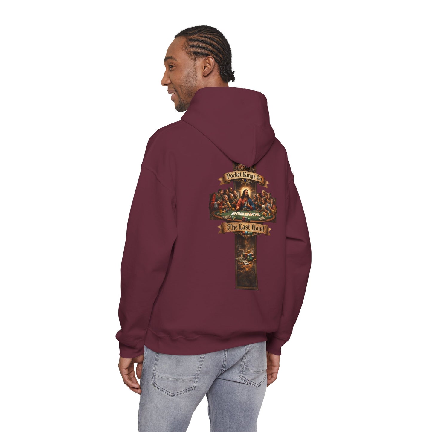 The Last Hand Hoodie – PocketKingsCo Faith Over Fear Edition