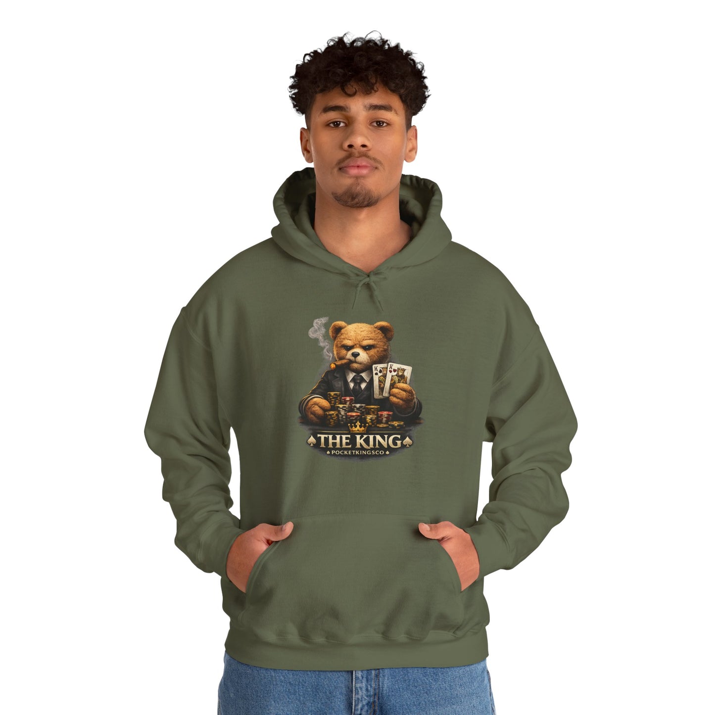 The King Teddy Poker Hoodie – PocketKingsCo