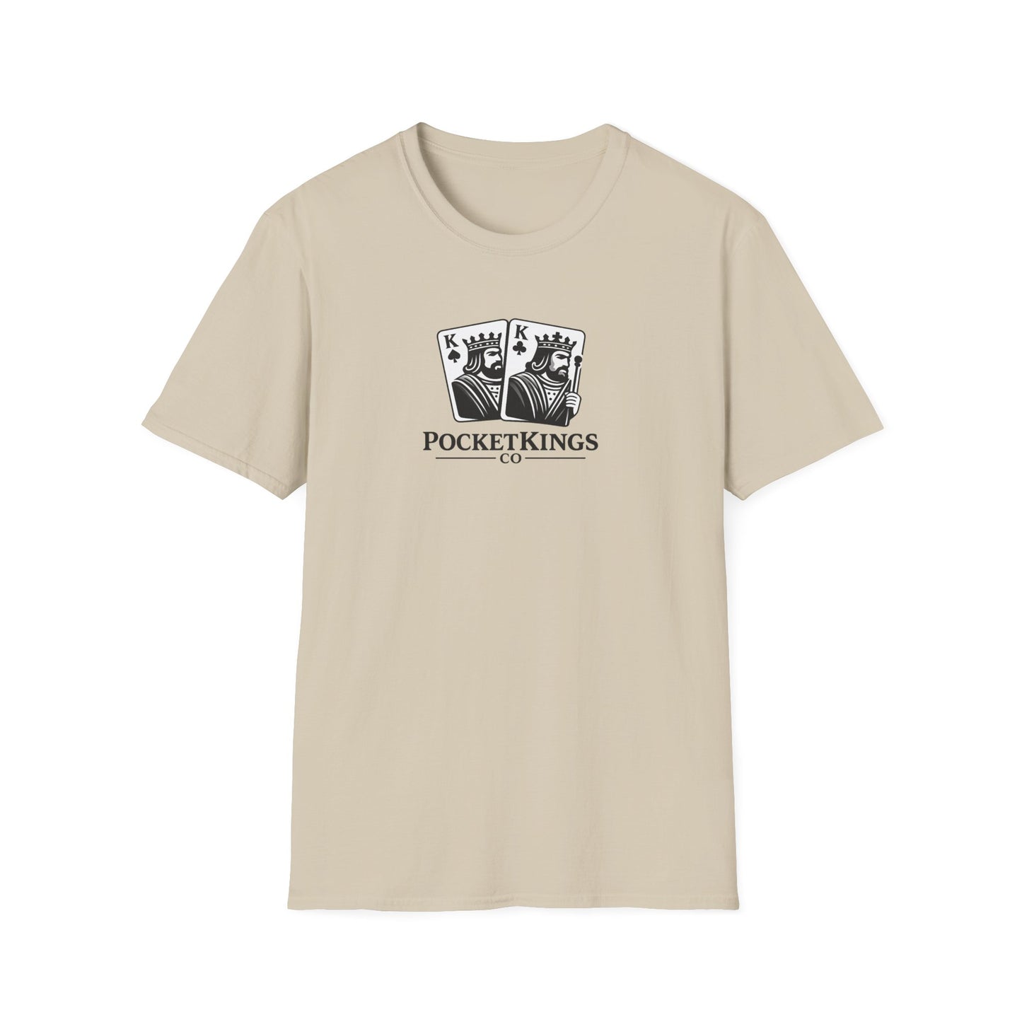 Classic Pocket Kings Logo T-Shirt – PocketKingsCo Signature Poker Tee