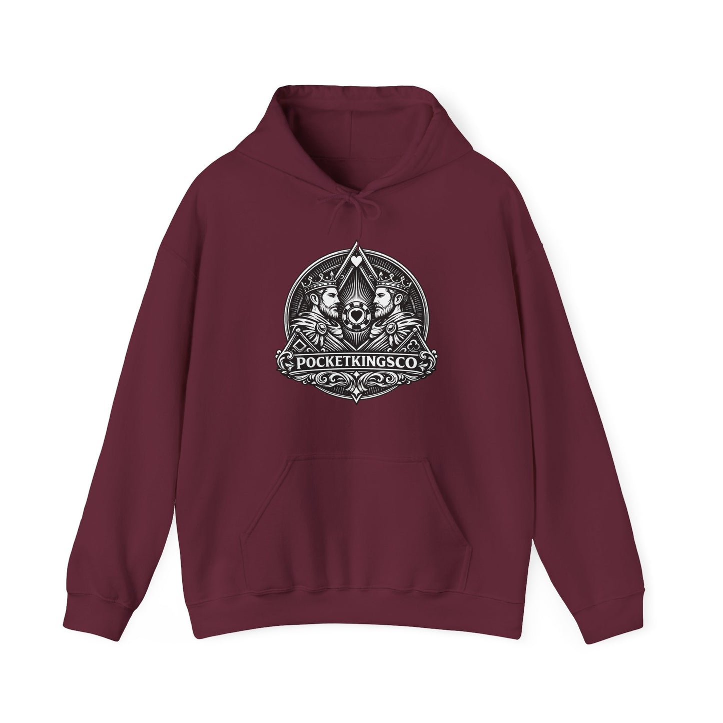 Royal Kings Emblem Hoodie – PocketKingsCo Premium Poker Hoodie