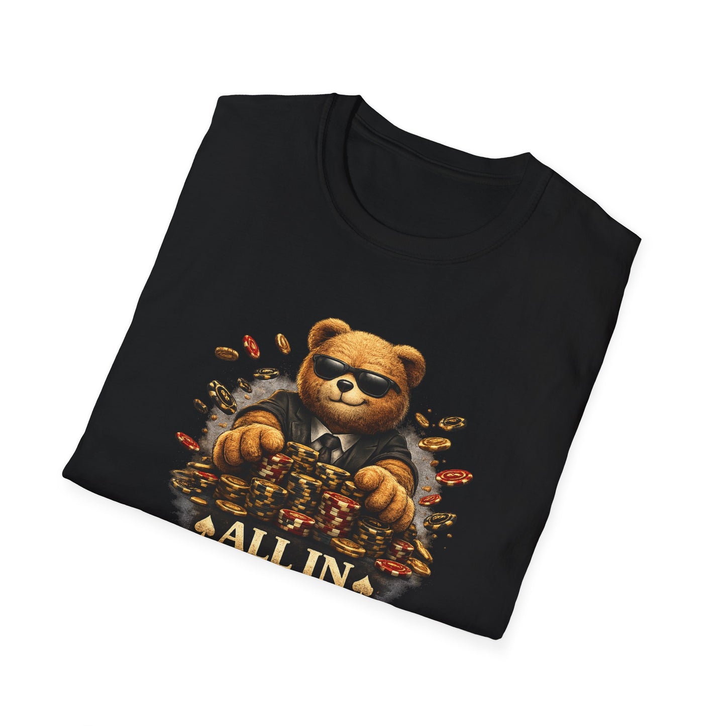 All-In Teddy Poker T-Shirt – PocketKingsCo
