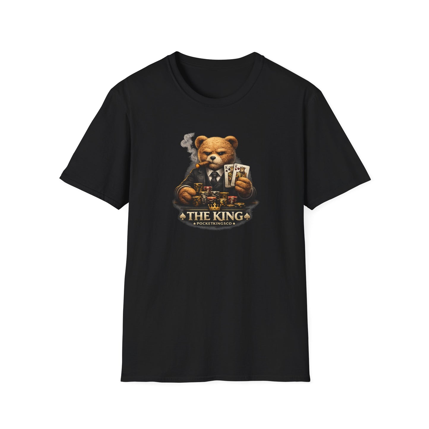 The King Poker Teddy T-Shirt – PocketKingsCo