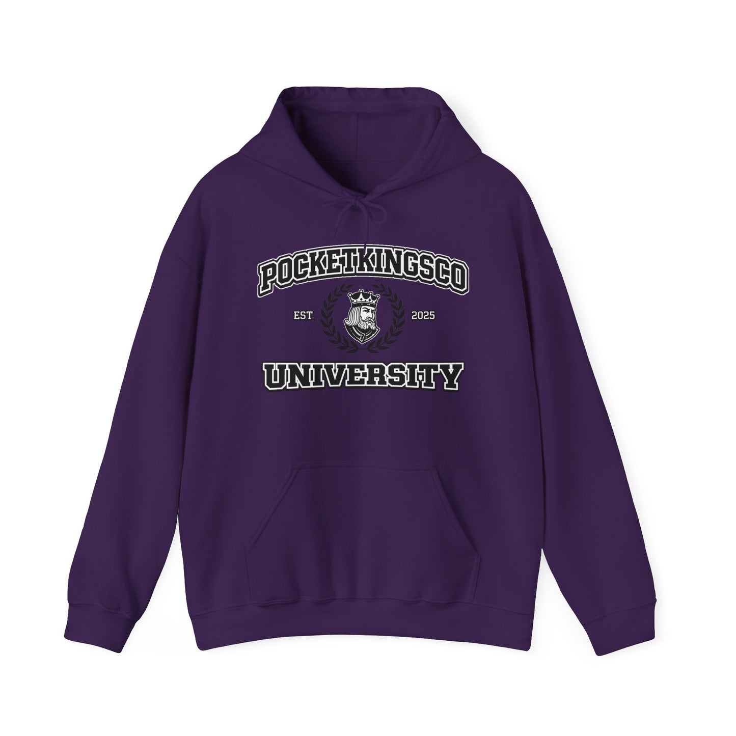PocketKingsCo University Hoodie — Classic College Edition