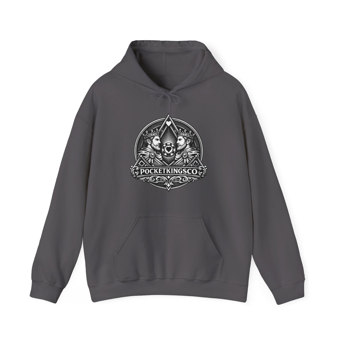 Royal Kings Emblem Hoodie – PocketKingsCo Premium Poker Hoodie