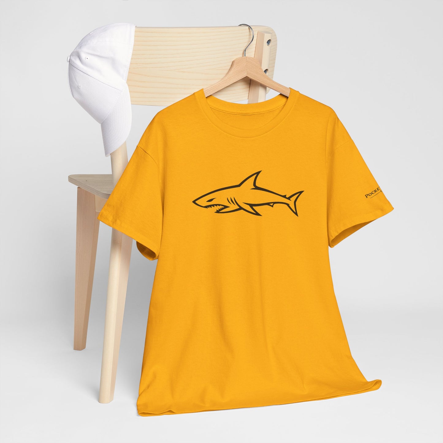 Shark At The Table Shirt — PocketKingsCo Shark Tee