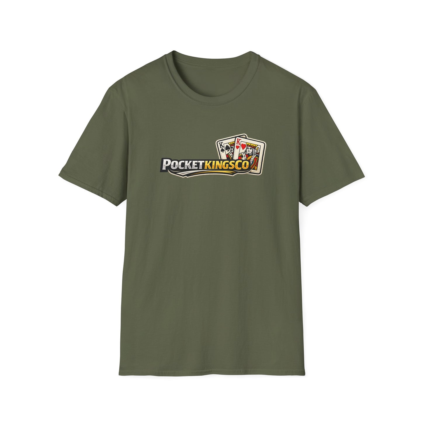 PocketKingsCo Premium Logo T-Shirt – Pocket Kings Poker Tee