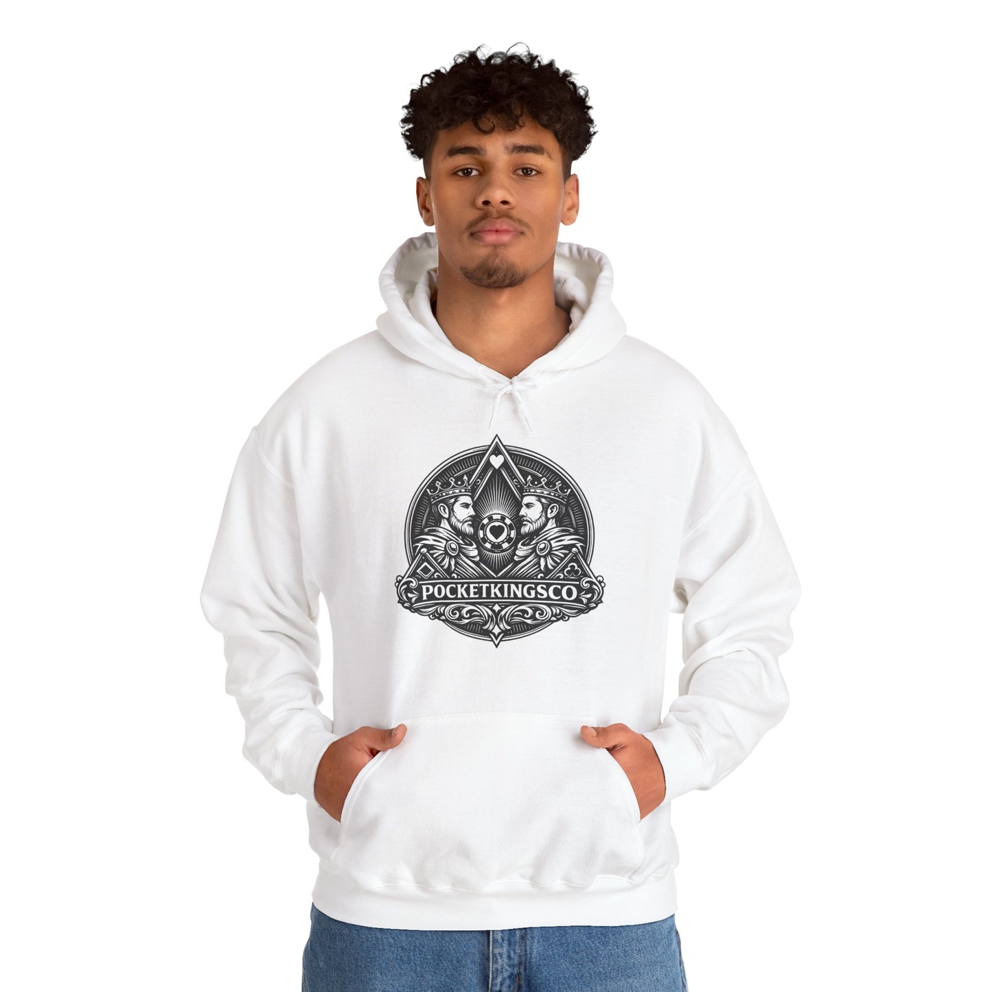 Royal Kings Emblem Hoodie – PocketKingsCo Premium Poker Hoodie