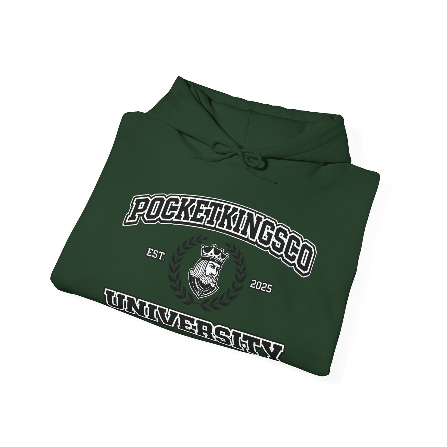 PocketKingsCo University Hoodie — Classic College Edition