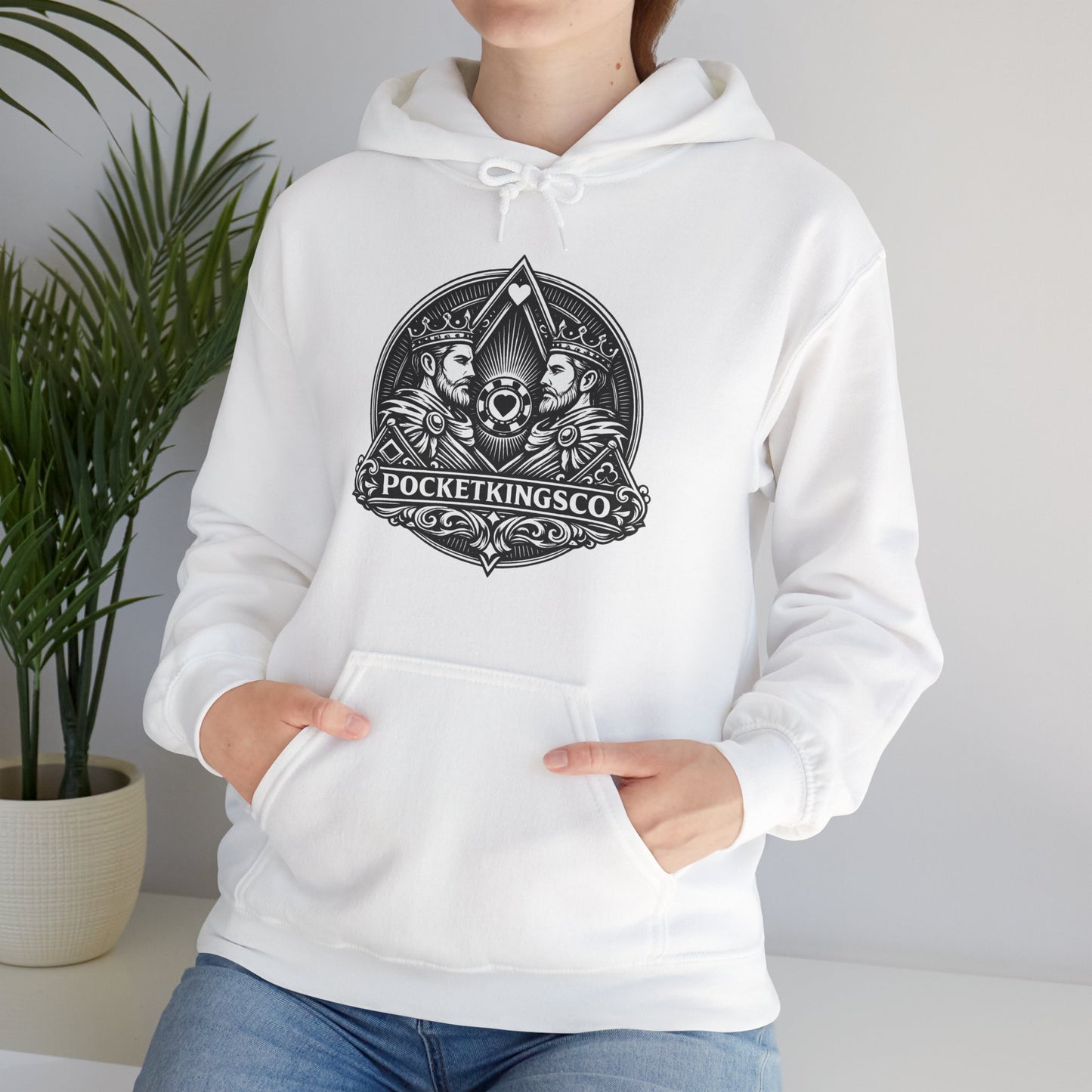 Royal Kings Emblem Hoodie – PocketKingsCo Premium Poker Hoodie