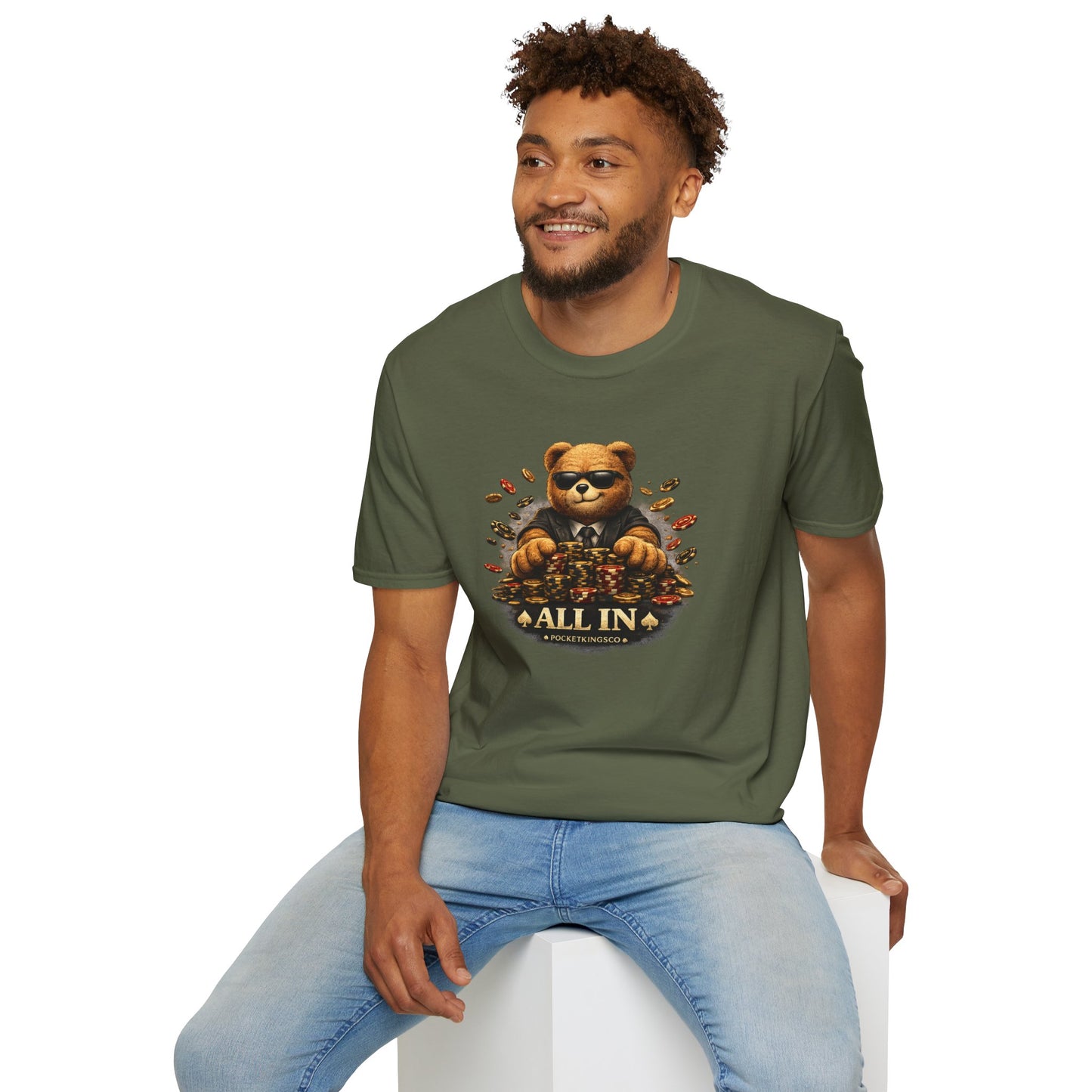 All-In Teddy Poker T-Shirt – PocketKingsCo
