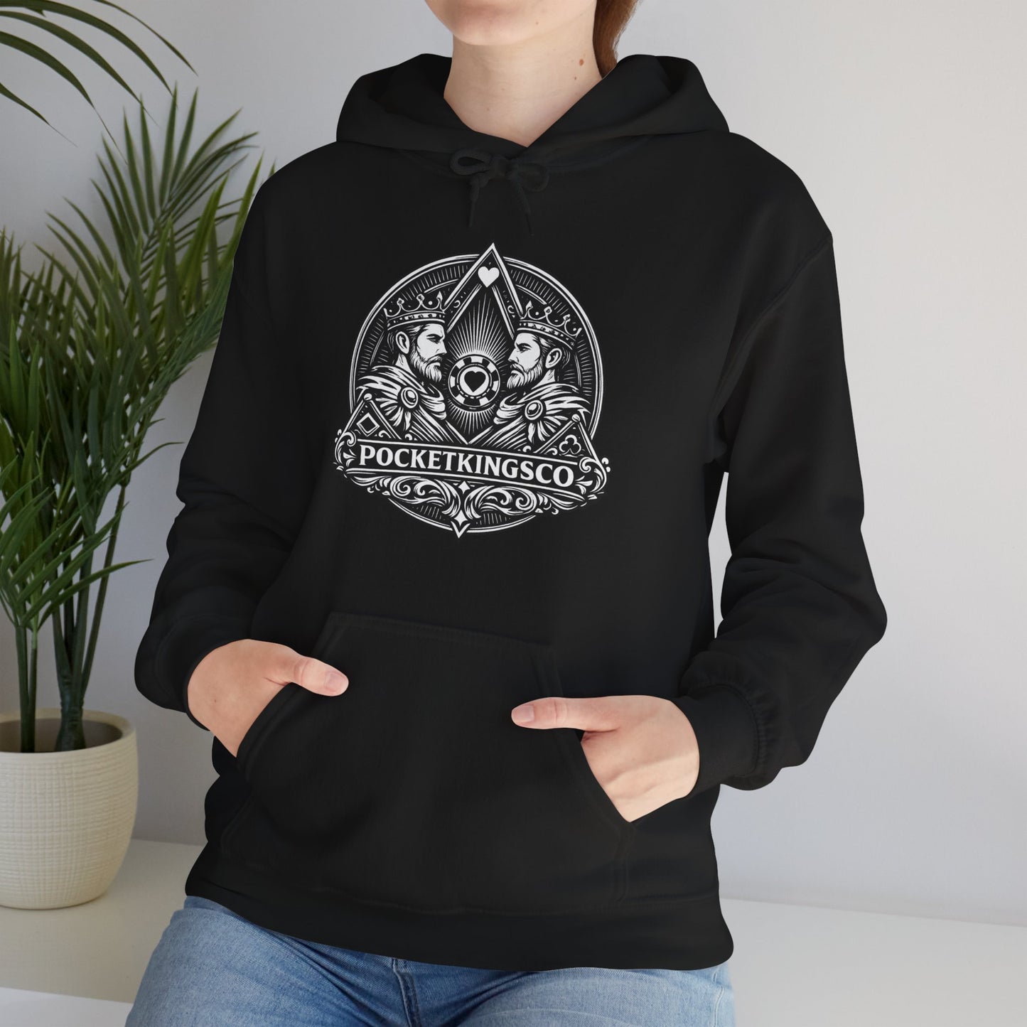 Royal Kings Emblem Hoodie – PocketKingsCo Premium Poker Hoodie