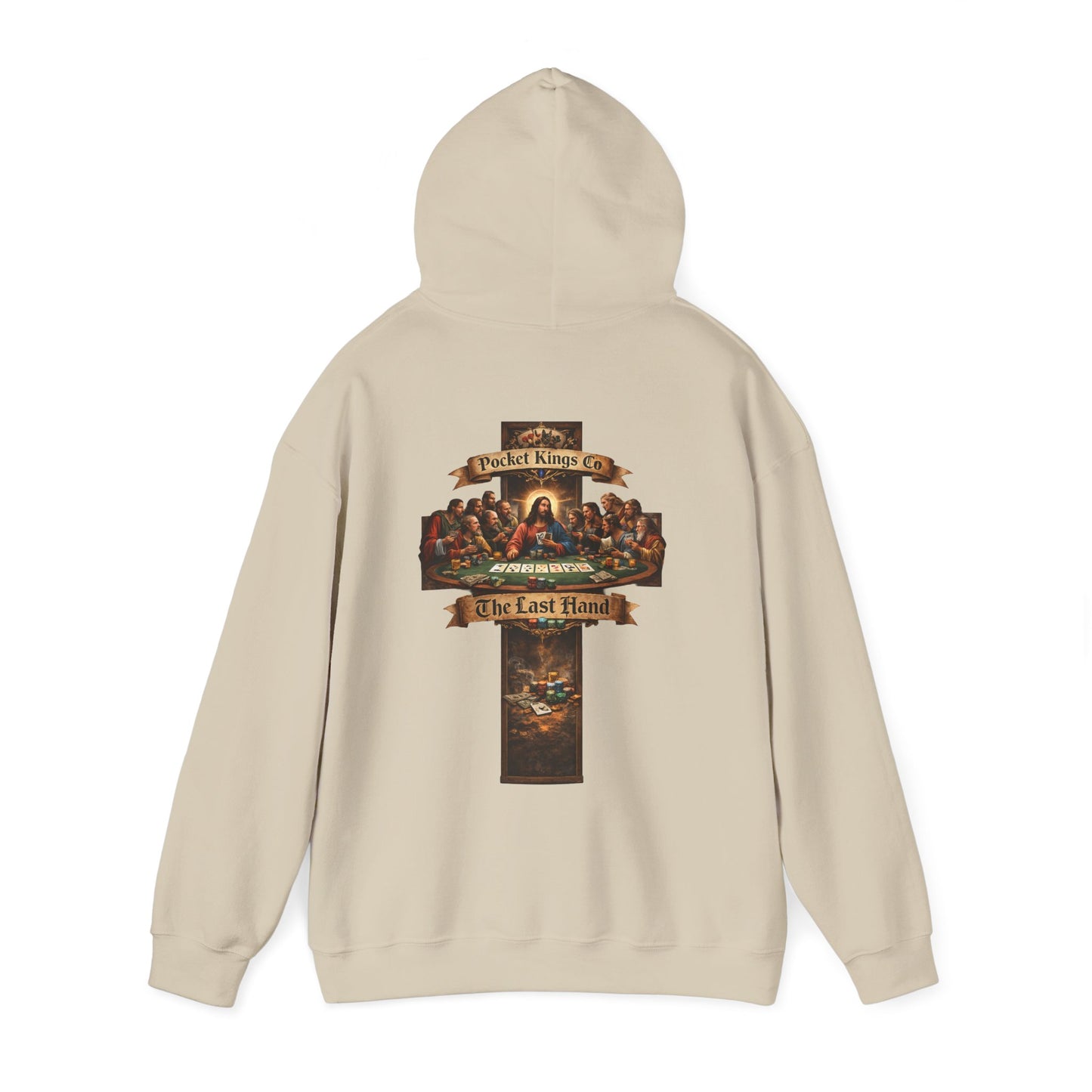 The Last Hand Hoodie – PocketKingsCo Faith Over Fear Edition
