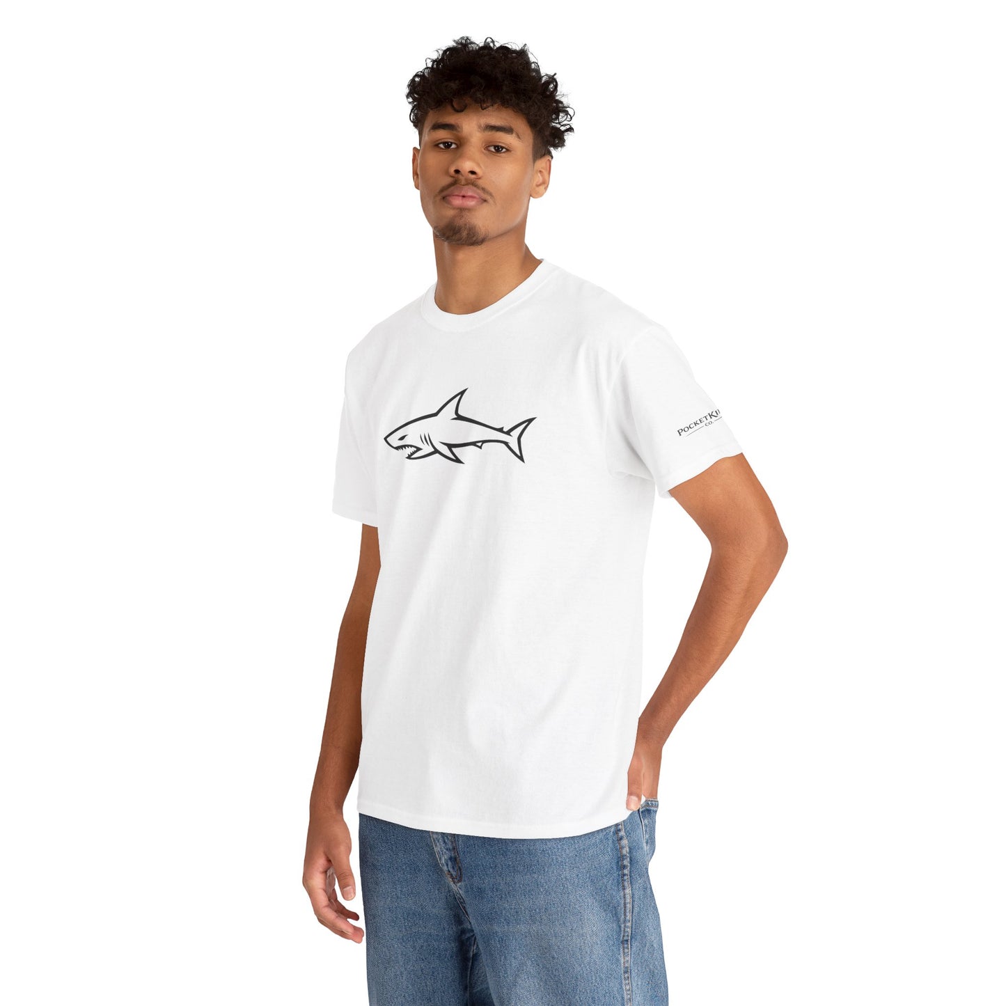 Shark At The Table Shirt — PocketKingsCo Shark Tee