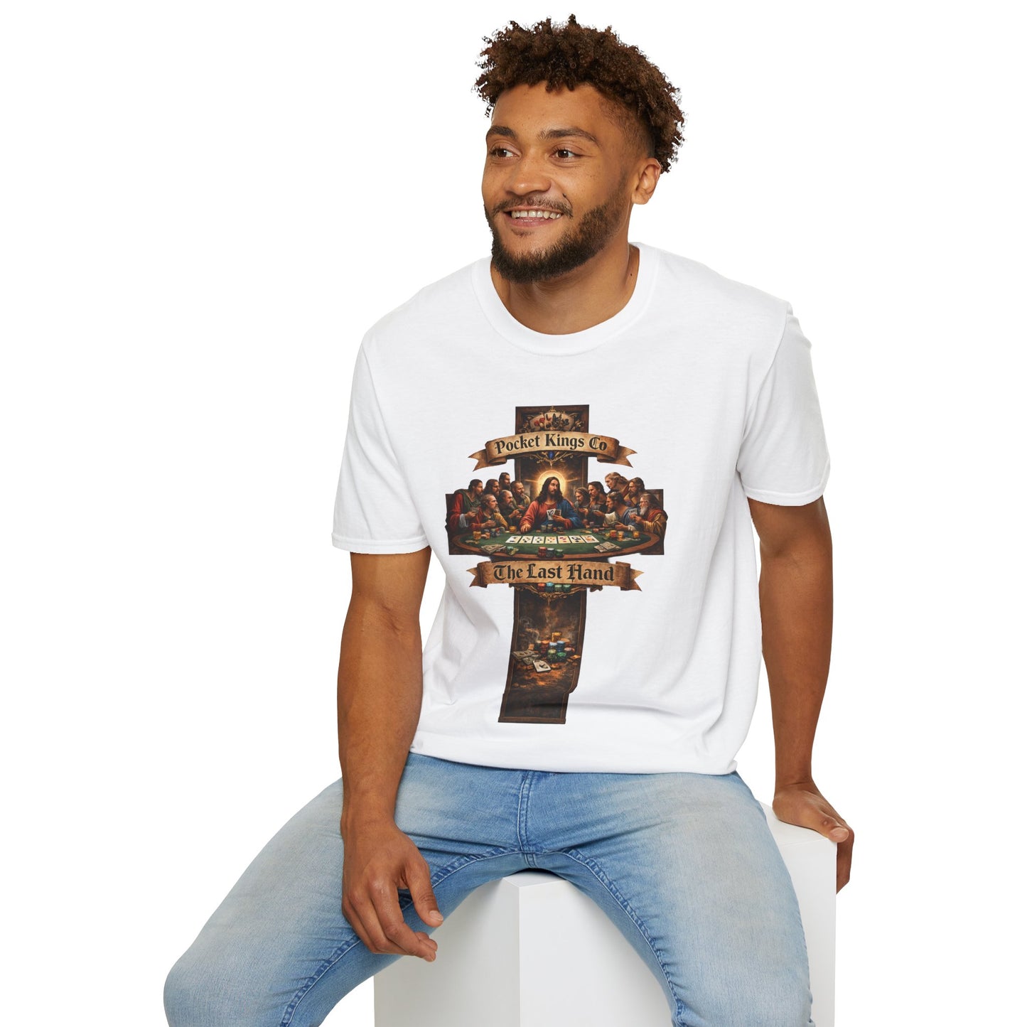''The Last Hand'' Poker T-Shirt – PocketKingsCo Faith & Poker Edition