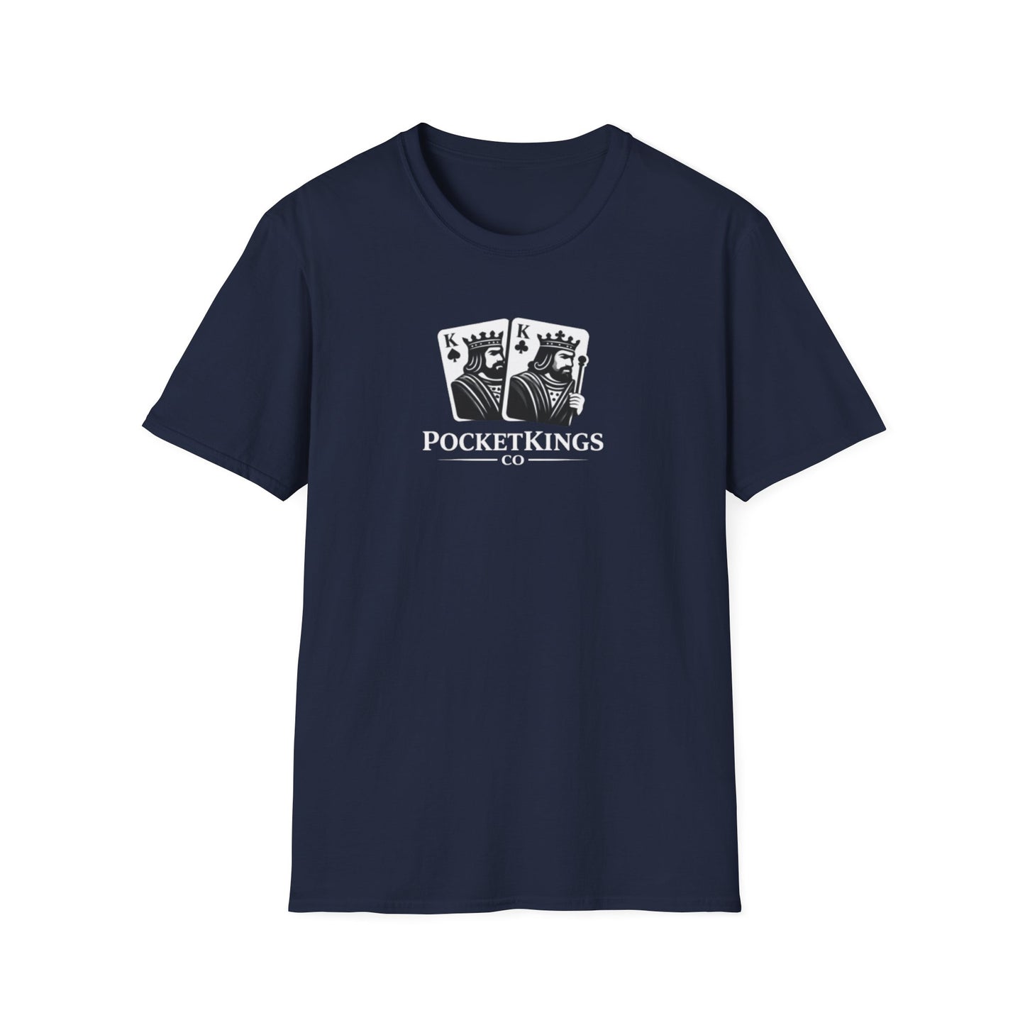 Classic Pocket Kings Logo T-Shirt – PocketKingsCo Signature Poker Tee