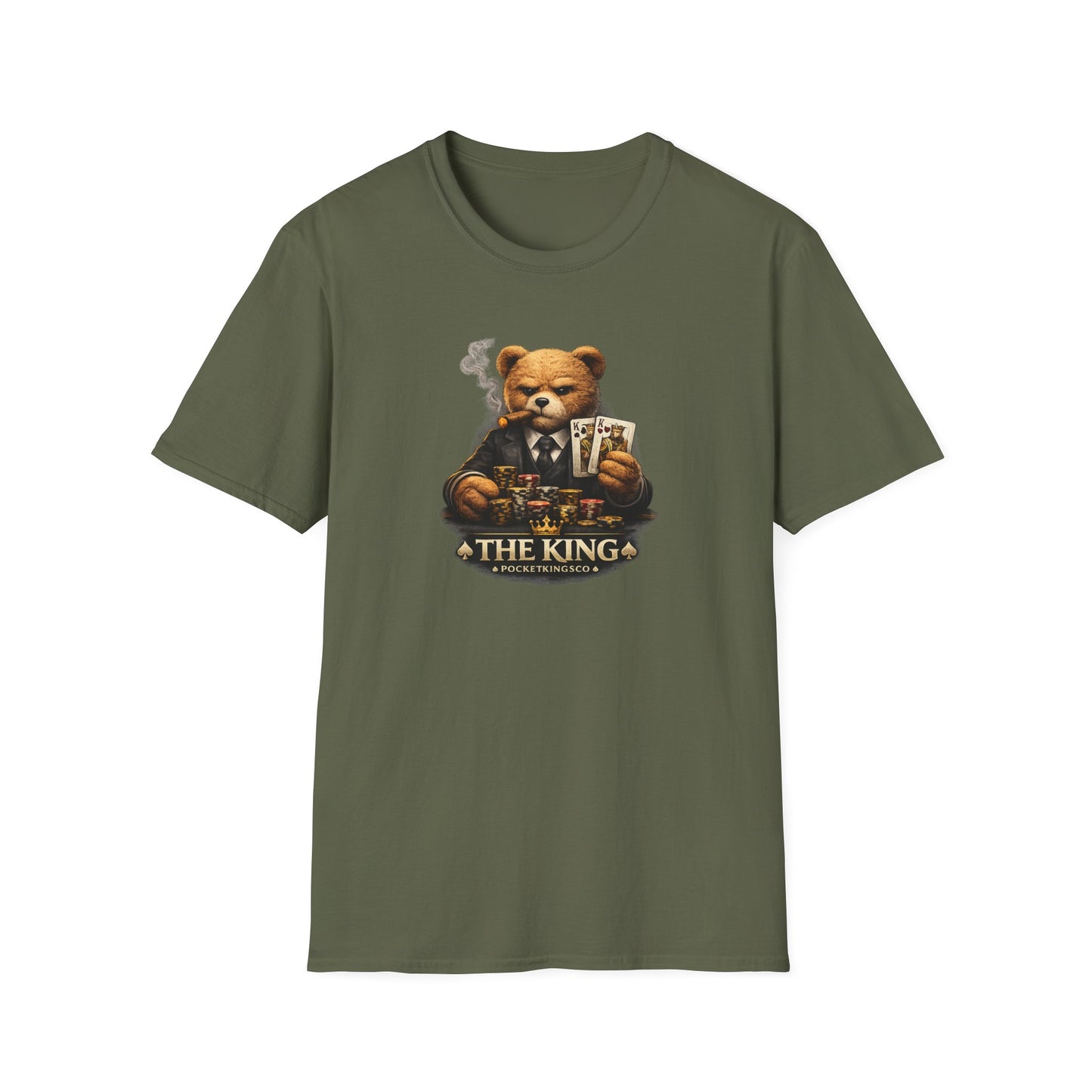 The King Poker Teddy T-Shirt – PocketKingsCo
