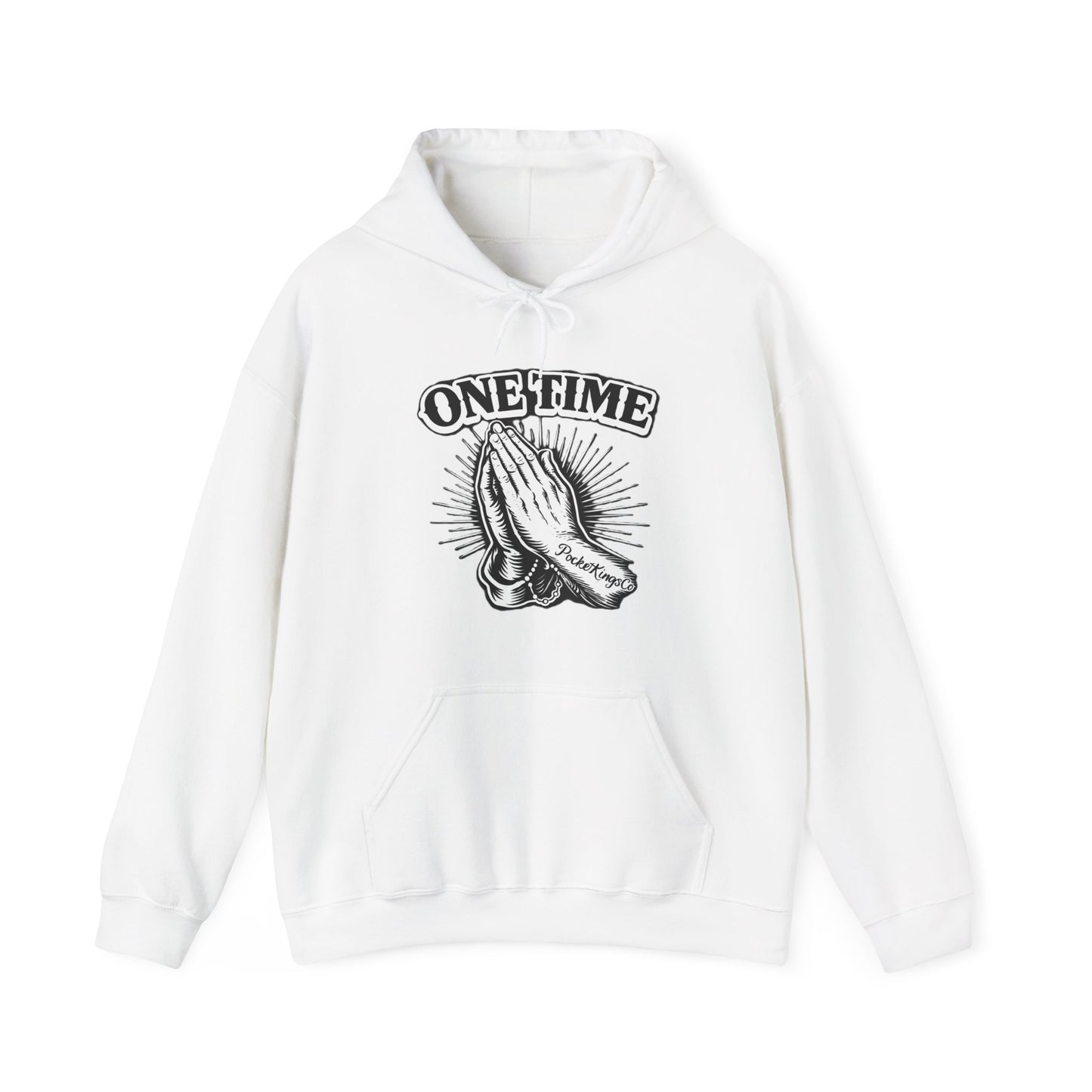 One Time PocketKingsCo Poker Mindset Hoodie