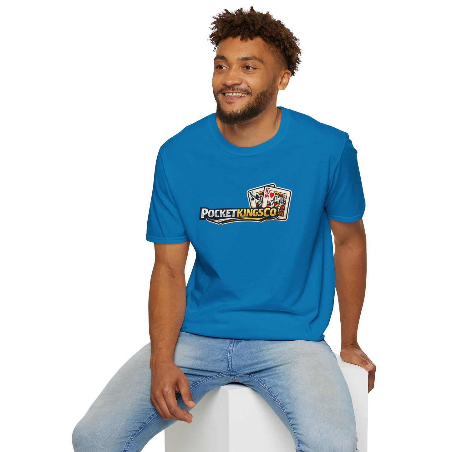 PocketKingsCo Premium Logo T-Shirt – Pocket Kings Poker Tee