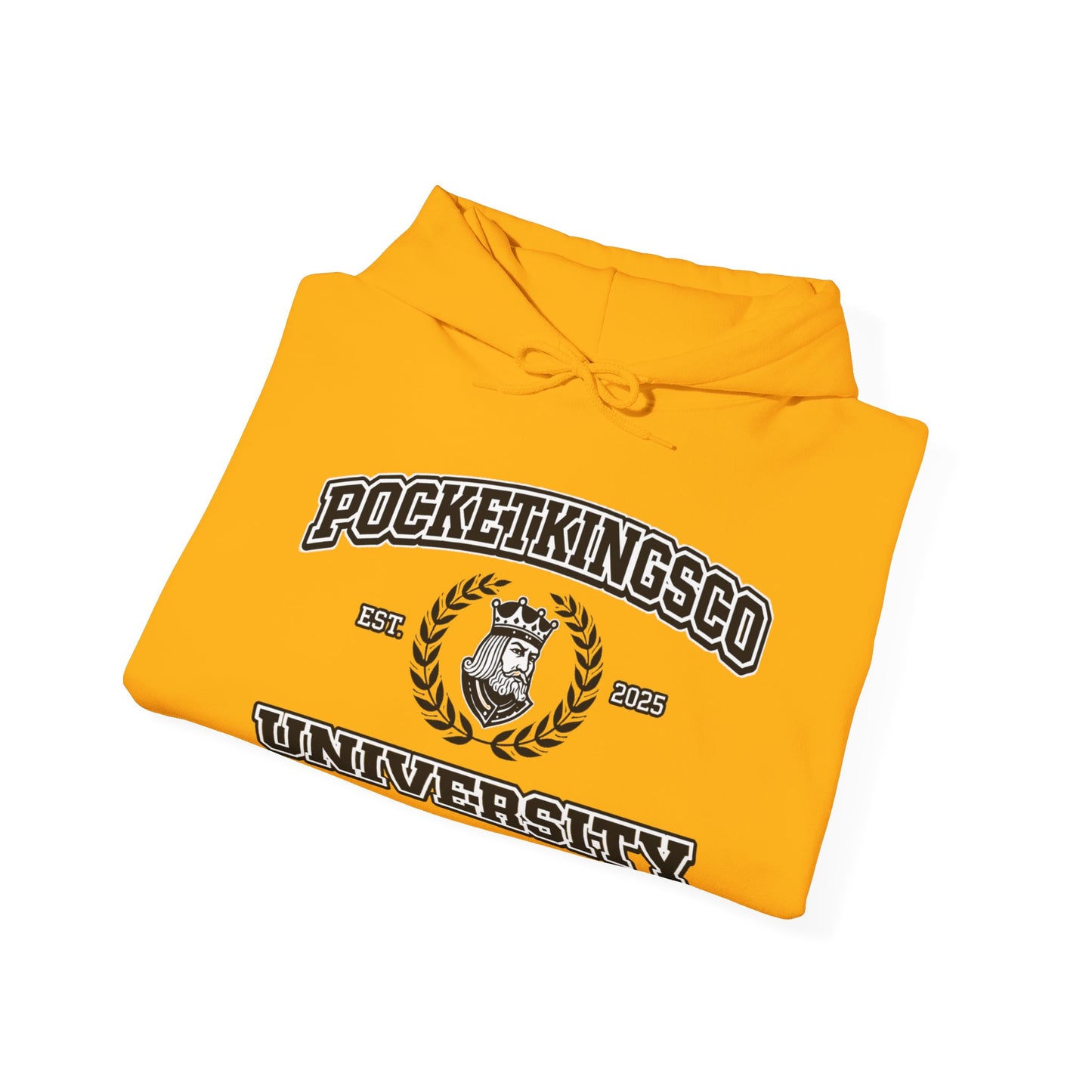PocketKingsCo University Hoodie — Classic College Edition