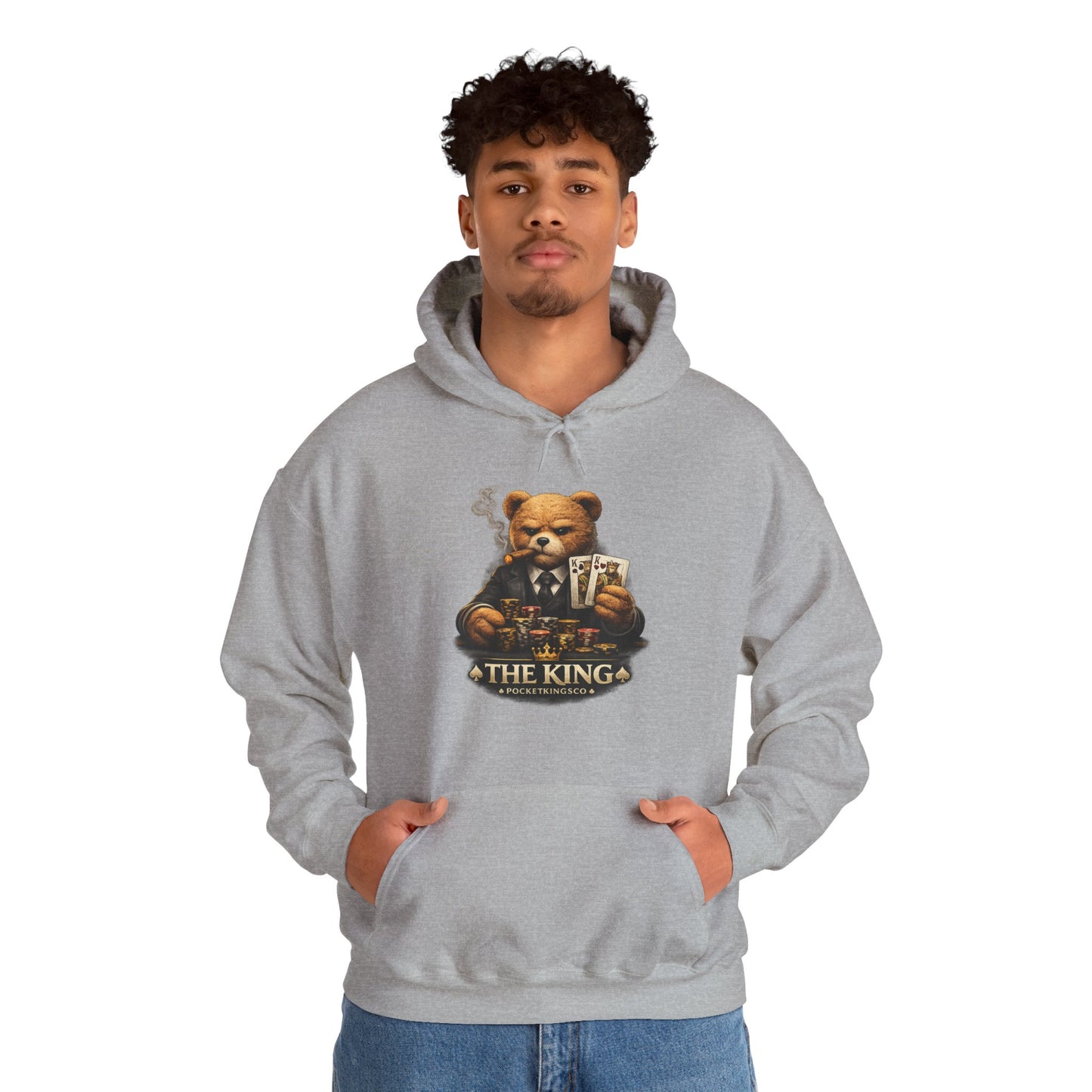 The King Teddy Poker Hoodie – PocketKingsCo