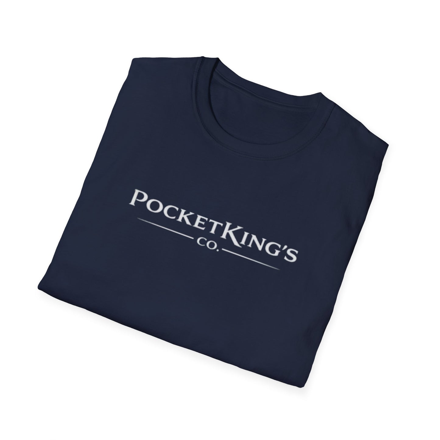PocketKing’s Co Shirt – Minimal Poker Lifestyle T-Shirt