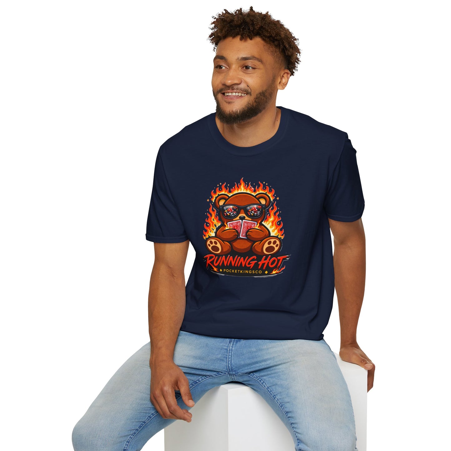 RUNNING HOT Teddy Special Edition | PocketKingsCo Poker Shirt