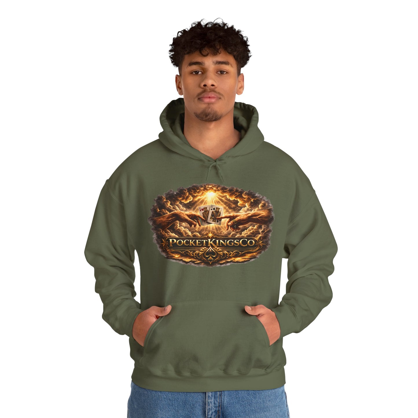The Creation Hand Hoodie – Premium PocketKingsCo Pullover