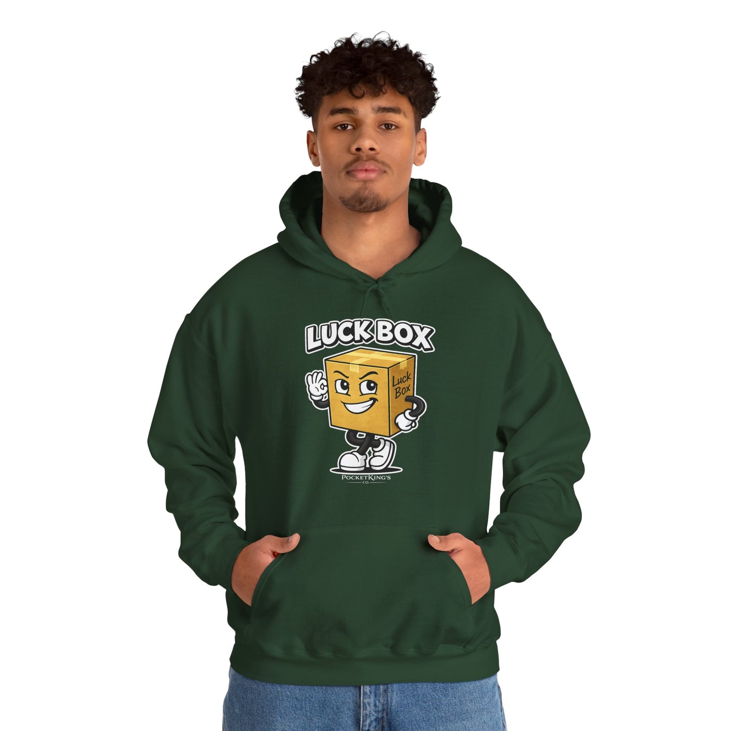 Luck Box Hoodie – PocketKingsCo Graphic Hoodie