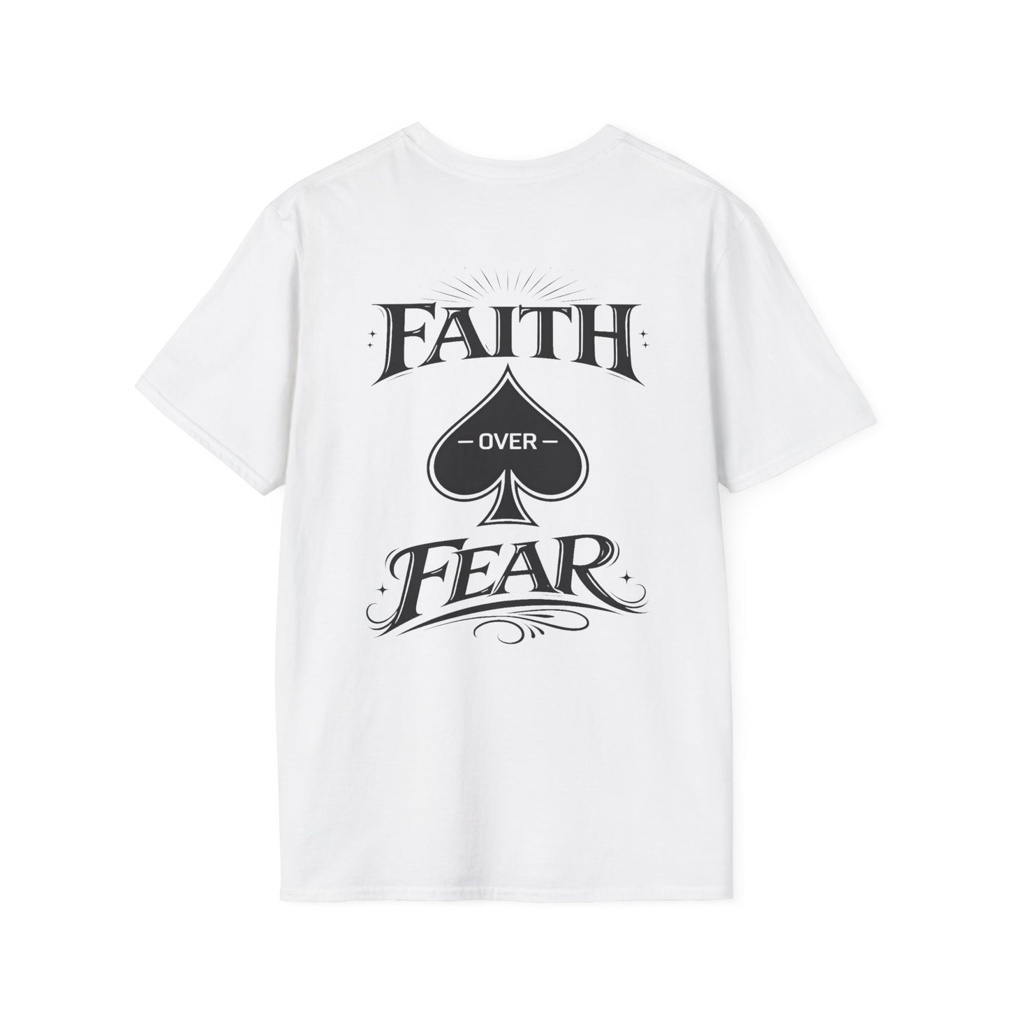 Faith Over Fear– PocketKingsCo Poker Lifestyle T-Shirt