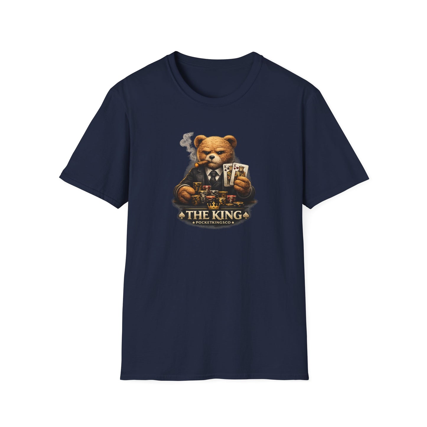 The King Poker Teddy T-Shirt – PocketKingsCo