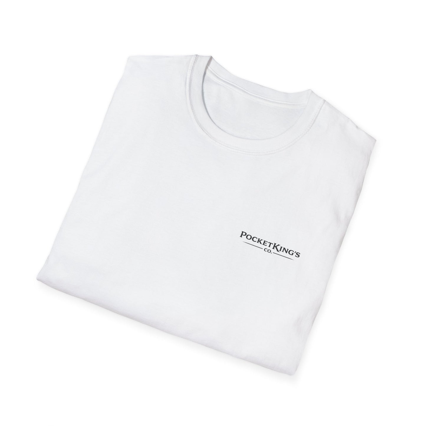 PocketKingsCo Classic Logo T-Shirt – Minimal Poker Lifestyle Tee