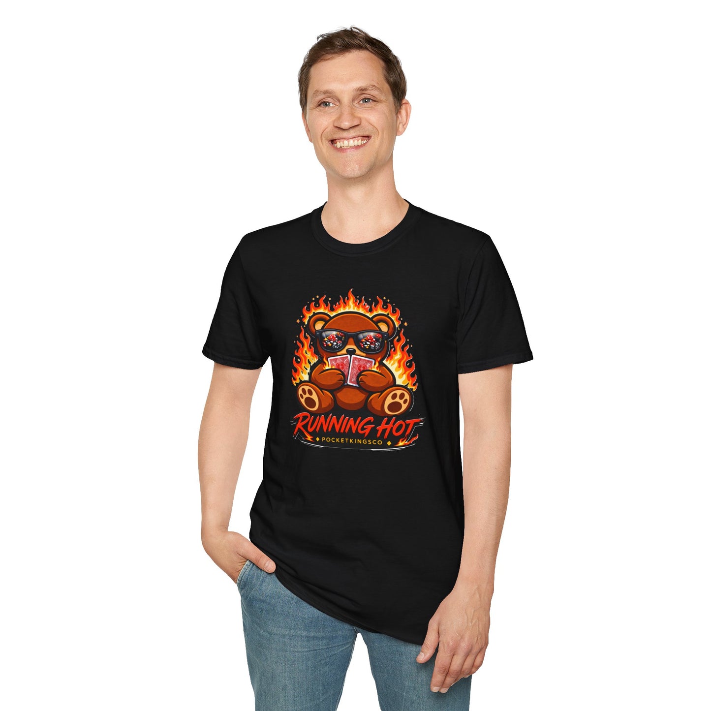 RUNNING HOT Teddy Special Edition | PocketKingsCo Poker Shirt